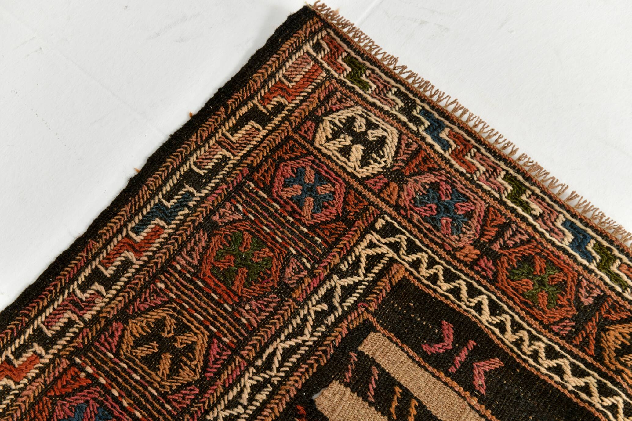 3x6 Mid Century Modern Kilim Rug, 99x197Cm