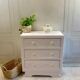 Commode vintage rose