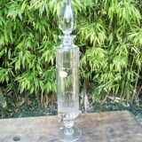 Val Saint_Lambert crystal-cut whiskey fountain