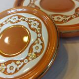 Verceram trivet and 2 bottle coasters