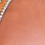 6 chaises Baumann en bois et simili cuir