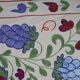 Hand-knotted rug, vintage Turkish rug 43x182 cm