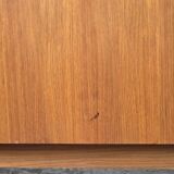Vintage 60s - 70s German sideboard, walnut TV cabinet