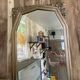 Bevelled gold mirror