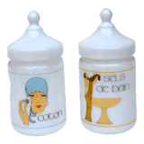 Vintage bathroom pot set