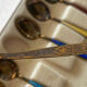 David Andersen 6 silver tea spoons 925