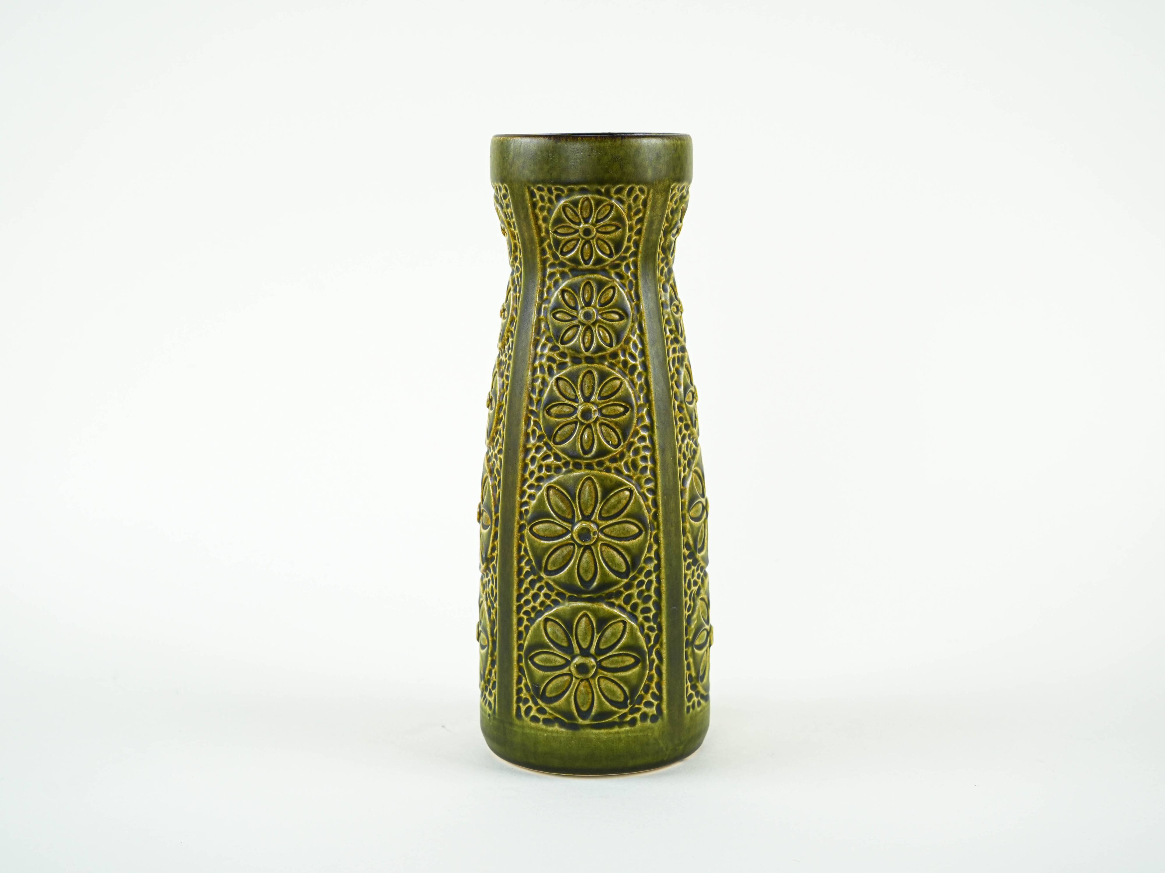 Ceramic vase, German design, 1970s, made in West Germany