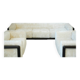 Ensemble Canapé et Fauteuil « Cornaro » 1973 par Carlo Scarpa pour Gavina