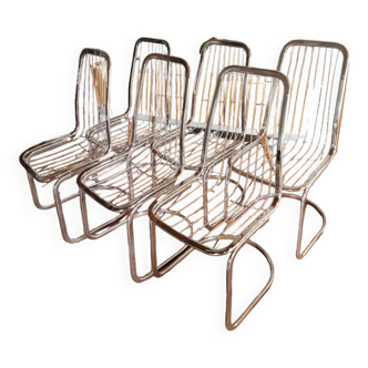 6 chairs 1970s