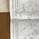 Old nautical charts on the breton coast