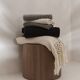 Hand-woven blanket 100% pure white llama wool