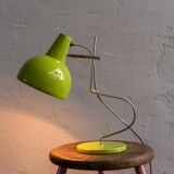 Vintage Green Czechoslovak Table Lamp By Lidokov, 1970s