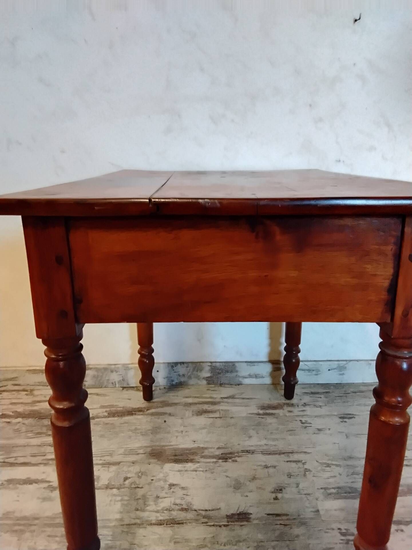 Old wooden table