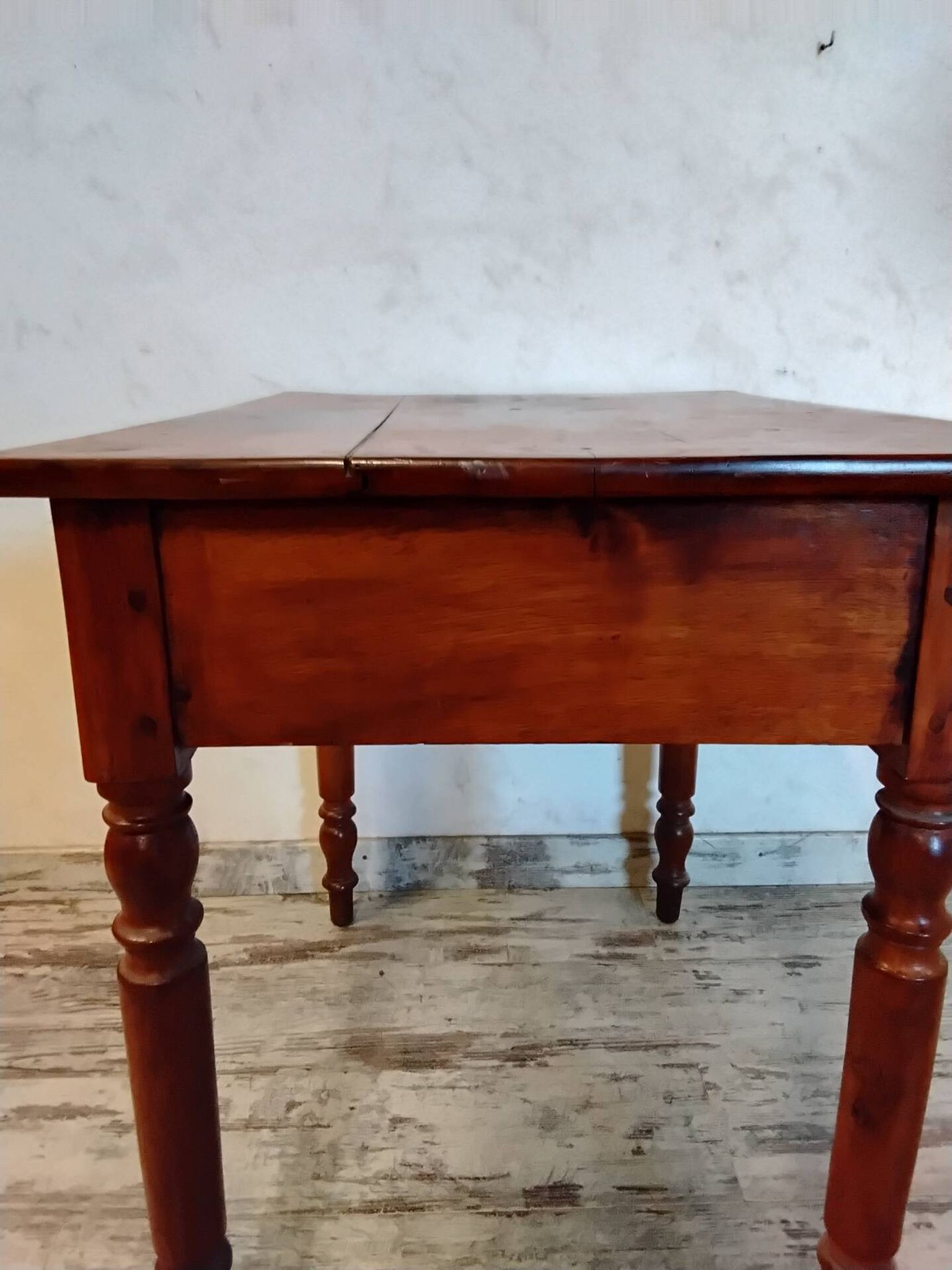 Old wooden table