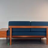 Vintage Norwegian daybed sofa, Restored, 1970s