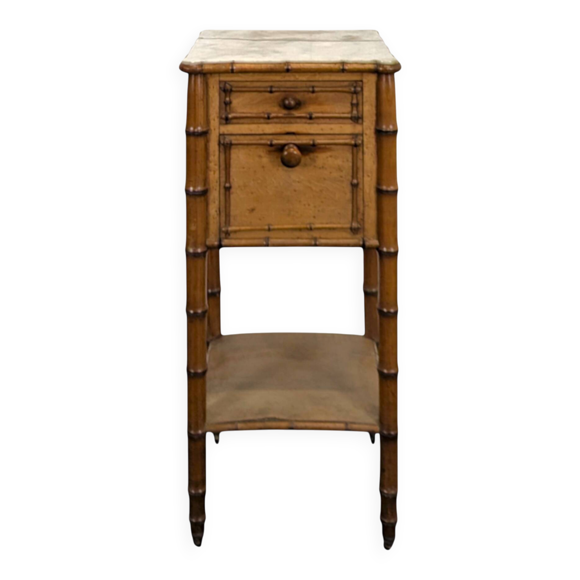Bamboo bedside table