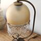 Pair of bedside lamps with grapevines