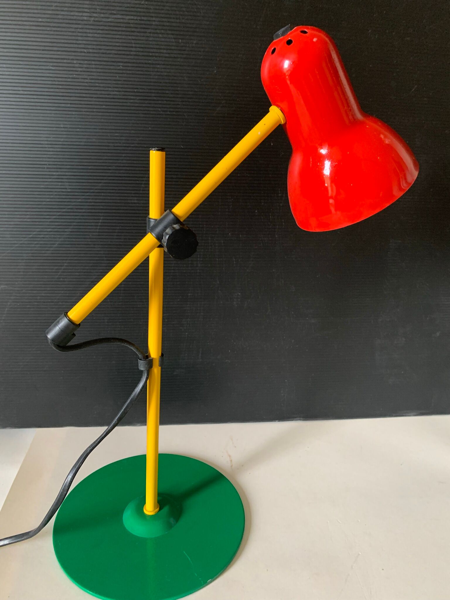 Multi color desk lamp