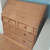 English pine secretary