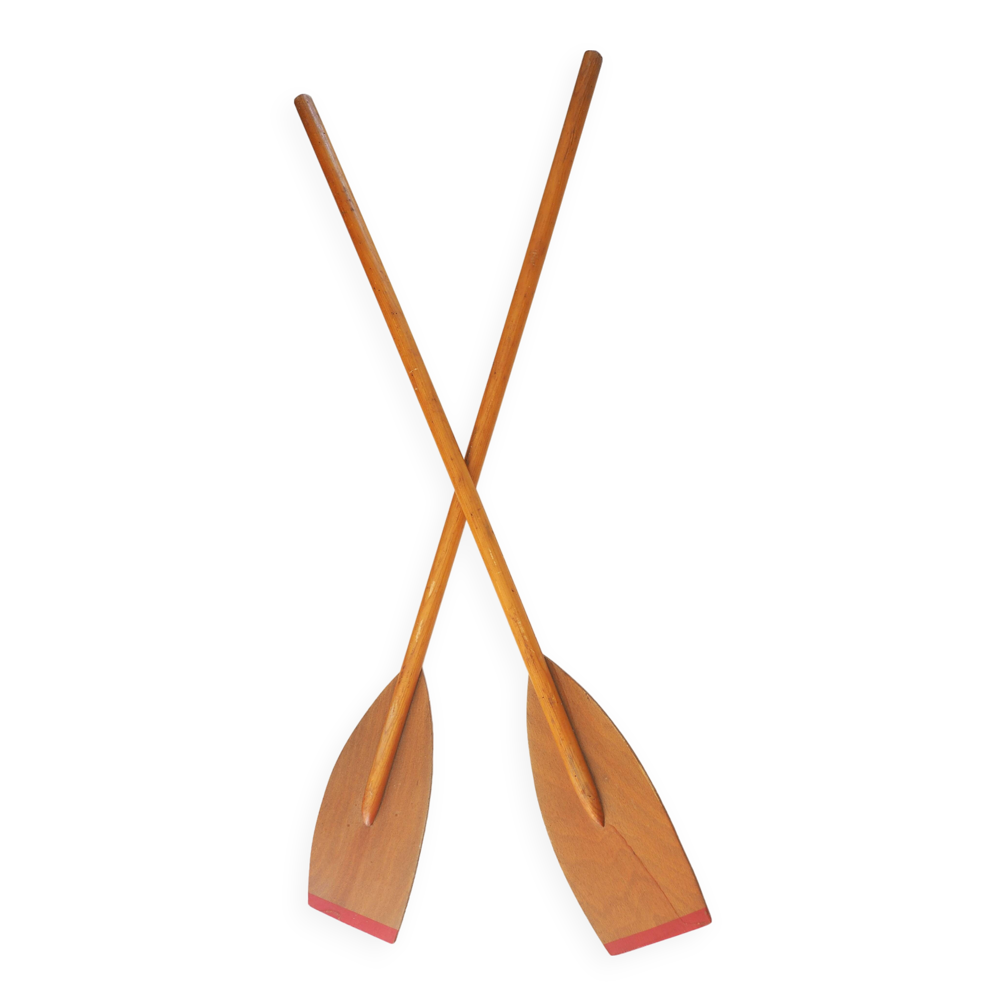 Paire de rames / pagaies bois