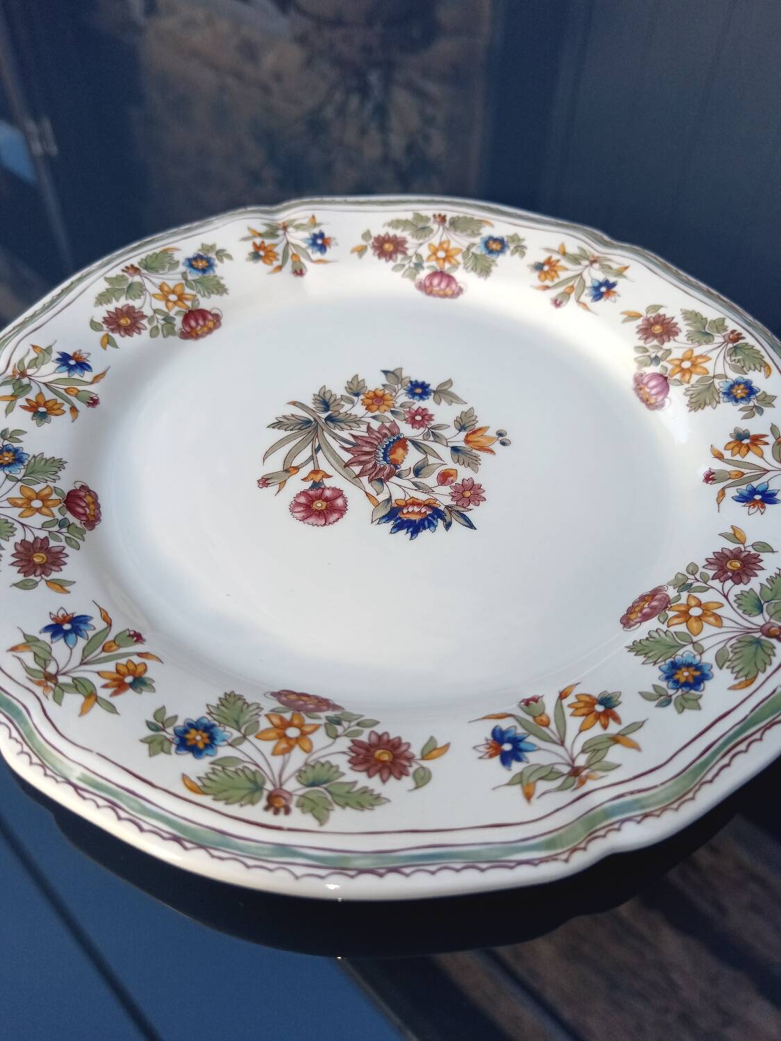 Set of 6 Gien dessert plates