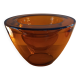 Coupe en verre ambré début 2000's