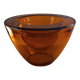 Amber glass cup from the early 2000s