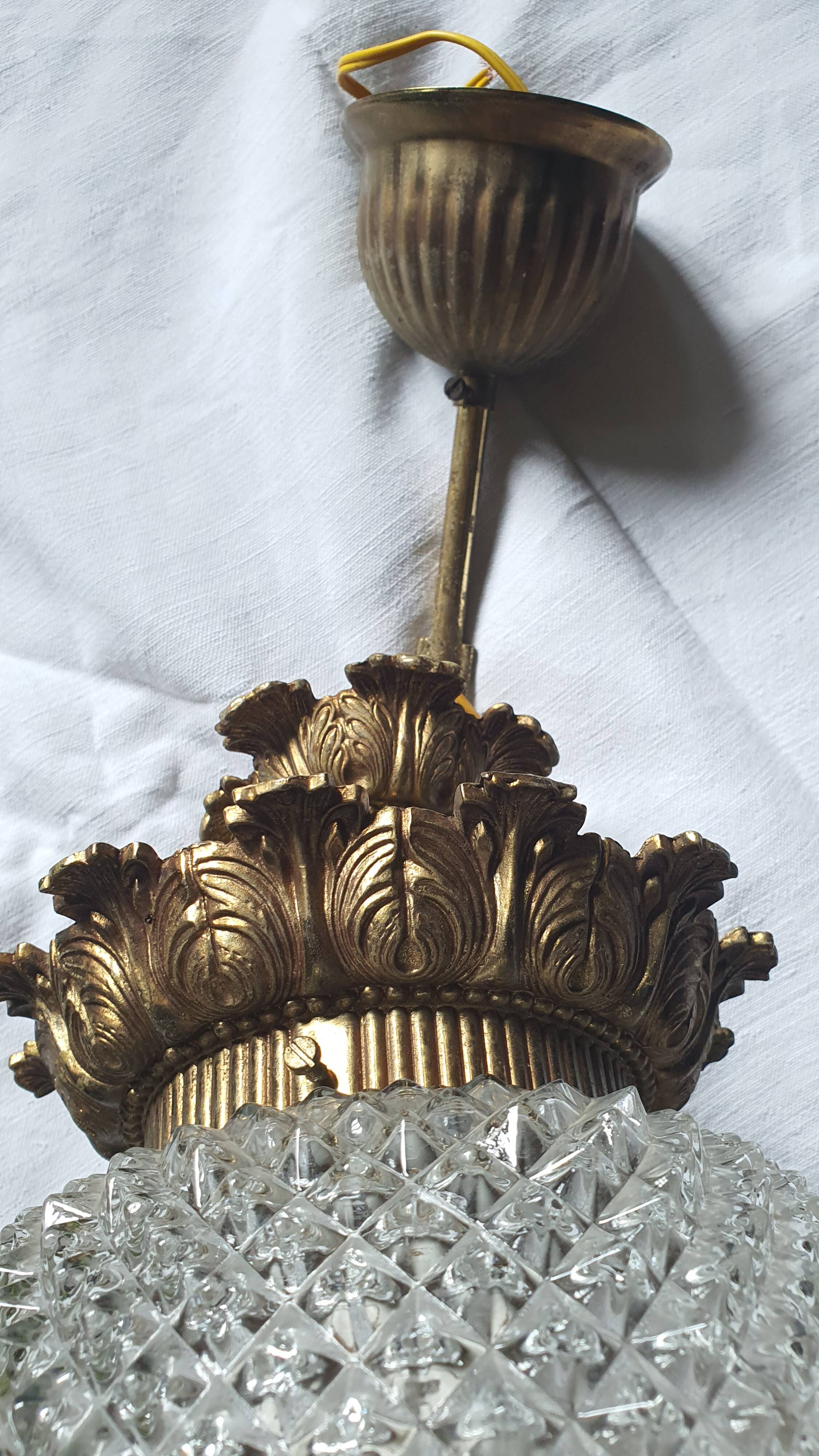 Vintage pineapple lustre