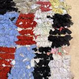 Tapis Boucherouite Berbère - 83 x 212