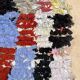 Tapis Boucherouite Berbère - 83 x 212