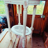 Bedside table Louis xvi patinated