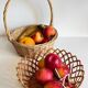 Vintage rattan baskets