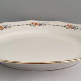 Round floor 29 cm in porcelain from Limoges Haviland
