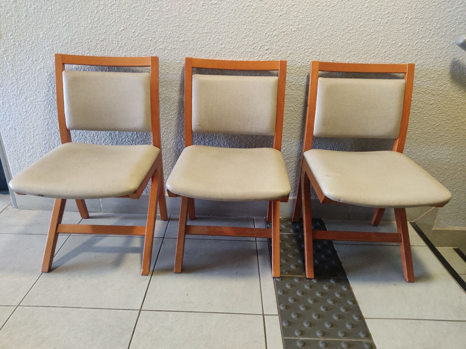 3 designer chairs