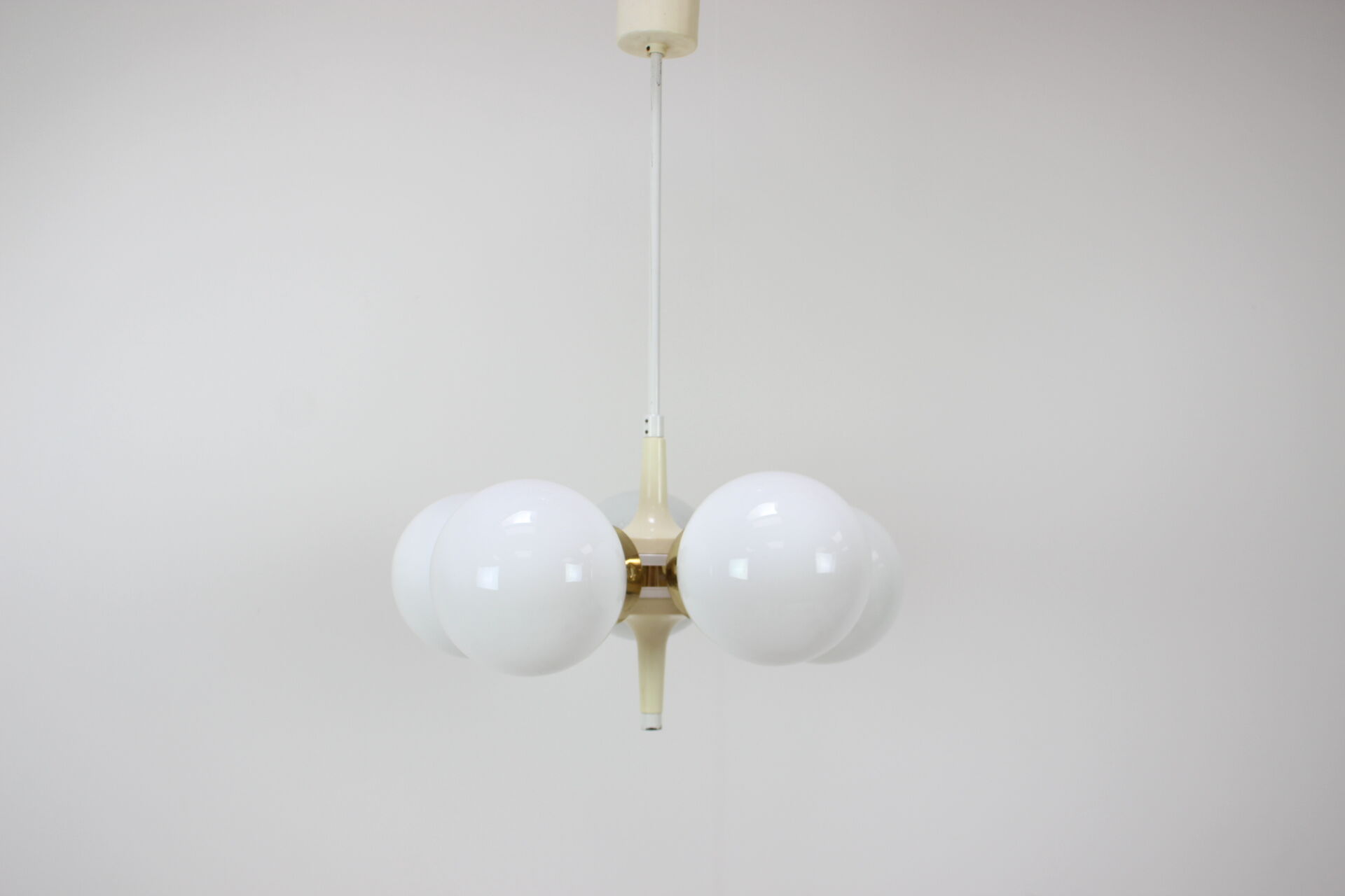 Space Age Chandelier Sputnik by Elektroinstala Decin, 1970s