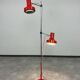 Red floor lamp by Josef Hurka for Napako