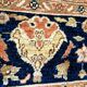 Hand-knotted Oriental rug in wool, 235 × 300 cm