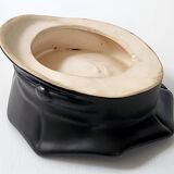 Ashtray cap vintage 1980 ceramic