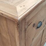 Old trade furniture with six solid pine drawers