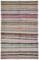 Turkish Handwoven Flatweave Chaput Kilim 187 cm x 294 cm