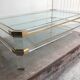 Plexiglas showcase coffee table