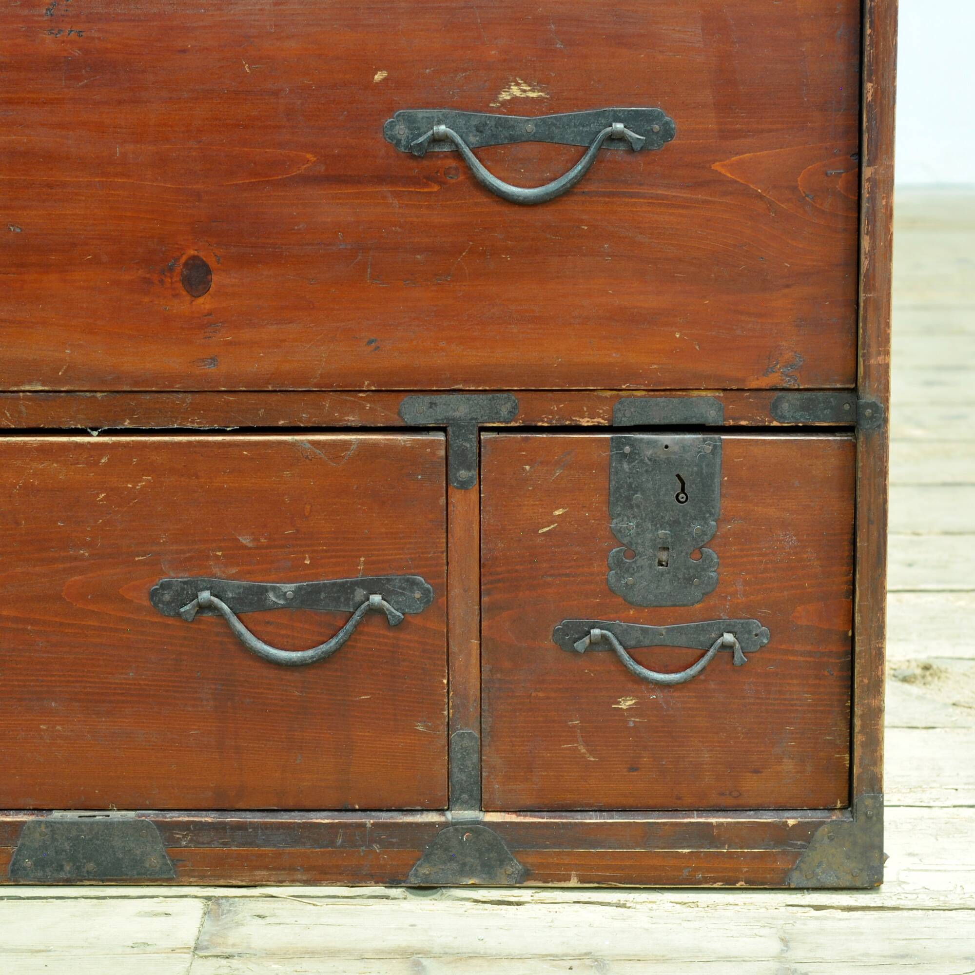 Japanese Tansu chest of drawers, circa 1870