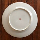Colorful ancient Japanese plate