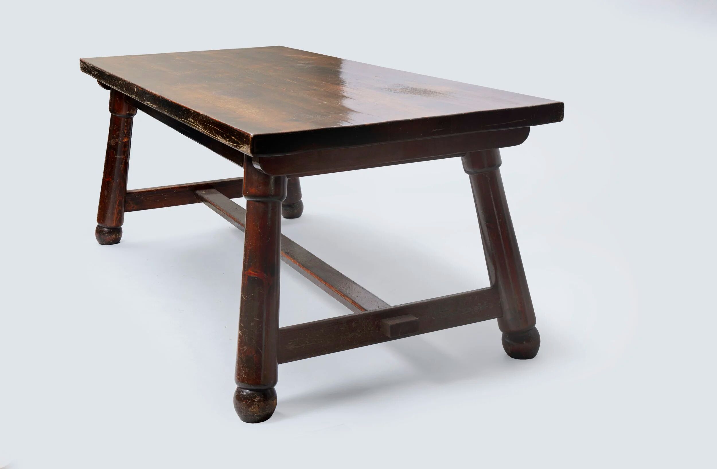 Brutalist dining table by Georges Robert, France, 1960s.