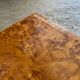 Table basse en loupe d’orme Roche et Bobois vintage 70s