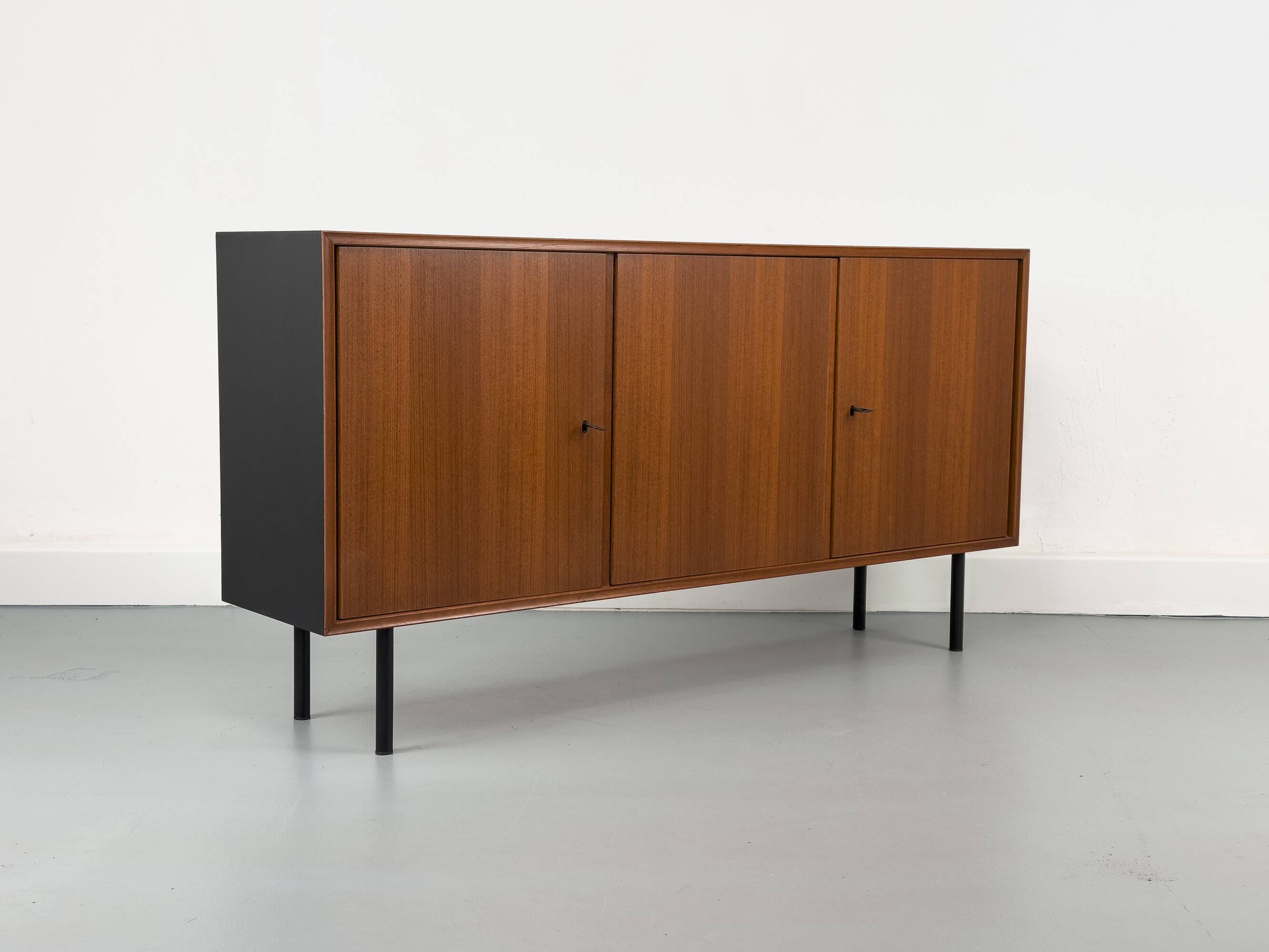 Vintage Sideboard in Teak from Heinrich Riestenpatt, 1960s