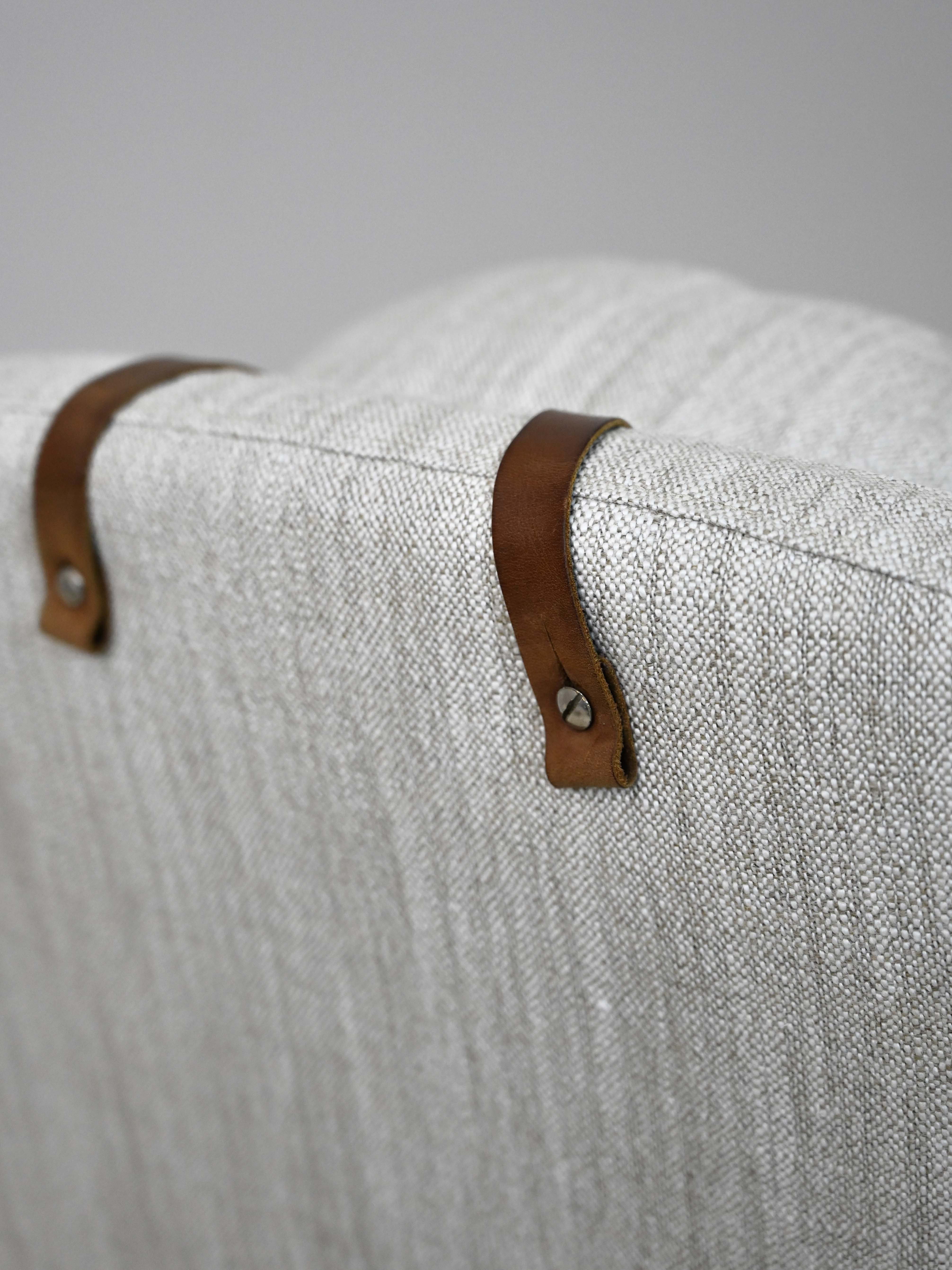 Fauteuil inclinable et repose-pieds par Alf Svensson