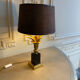 Brass Baker Lamp, Epis / Fern, Belgium, 1970