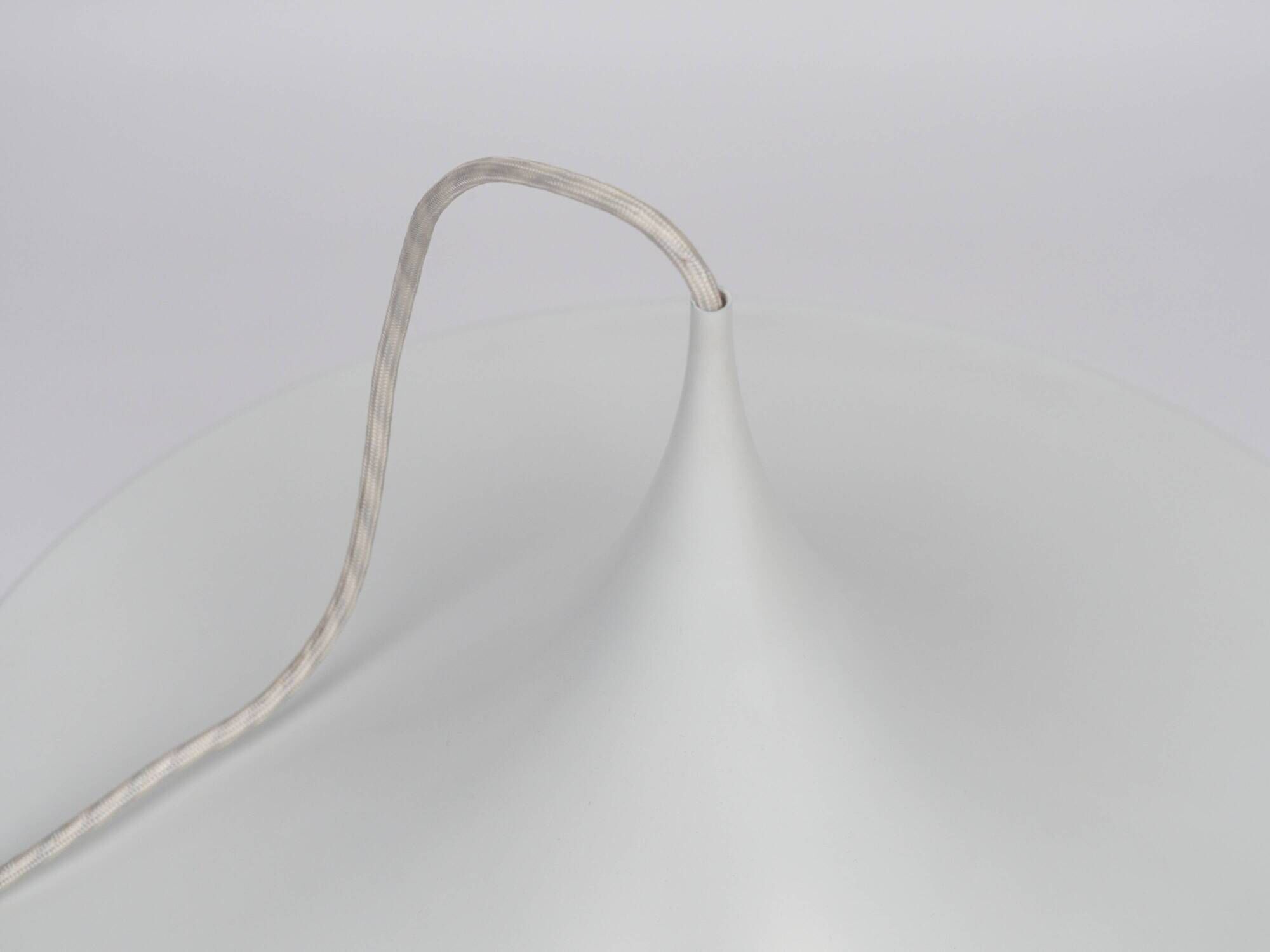 Vintage Semi Pendant Lamp by Fog & Mørup, 47 cm, Danish Mid-Century Design,
