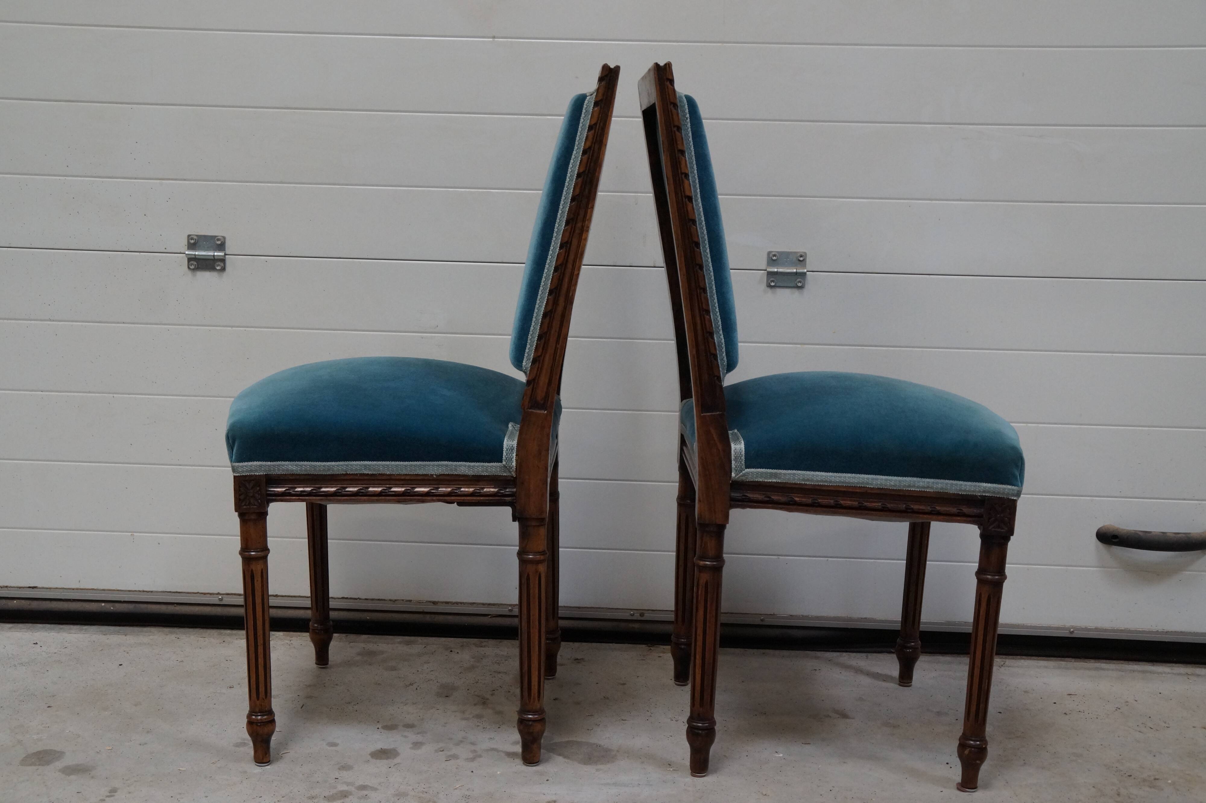 Pair of Louis XVI-style chairs